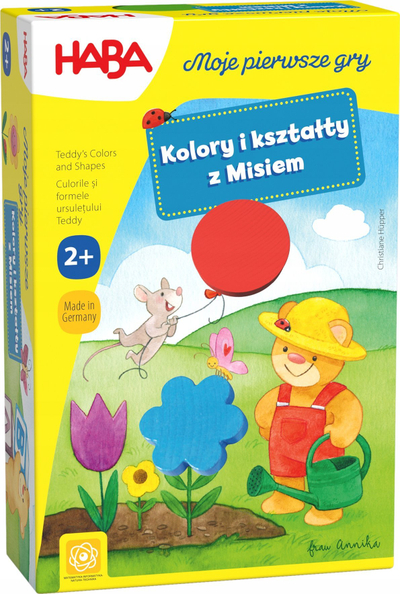 Lojë edukative HABA My First Game We Are Going Shopping, druri, 2+