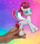 Kukull My Little Pony Zipp Storm Wing Surprise, 5.5", me krahë dhe gëzhoja, shumëngjyrëshe