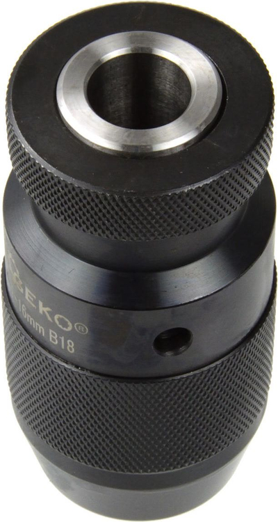Глава за стегач за бушење Geko Drill Chuck Head 1-16mm B18 Profi, опсег 1-16mm, метална