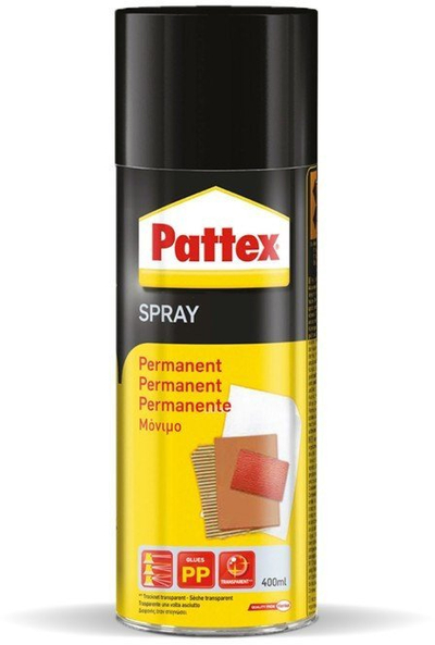 Ngjitës spraj Pattex PXSP6, 400ml, tharje e shpejtë, transparent