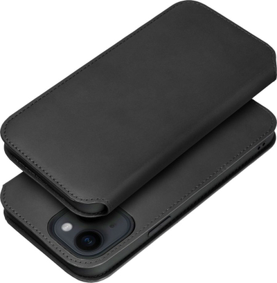 Këllëf telefoni OEM Dual për Samsung Galaxy S23 Ultra, tip libër, i zi