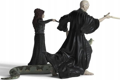 Figurina Schleich Lord Voldemort Nagini Bellatrix Lestrange, set për koleksion, nga 6 vjeç, shumëngjyrëshe