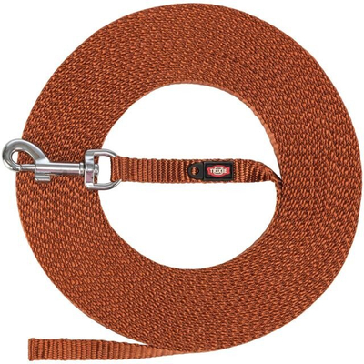 Litar për qen Trixie Tracking Line Extra Light, 5m, XS S, kafe