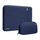 Set mbrojtës për laptop Tomtoc Protective Case Set, 14", për MacBook Pro Air, blu navy