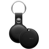 Gjetës pajisjesh MiLi MiTag, Bluetooth, Apple Find My dhe Google Find My Device, i zi