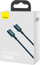 Kabllo kariku Baseus CATLYS-C03, USB-C në Lightning, PD 20W, 2m, blu