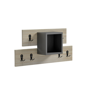 Varëse paradhome me raft Slot 69x12x32Hcm (HM18077.02), gri