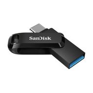 USB Sandisk Ultra Dual, 64GB, type-C, e zezë
