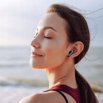 Безжични слушалки Mcdodo Wireless In-Ear, Блутут, ANC ENC, сина и црна
