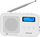 Radio digjitale Sencor SRD 7200 W, DAB+, FM, e bardhë