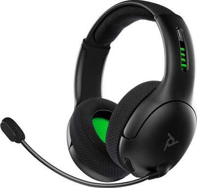 Kufje gaming PDP LVL50 Wireless, me mikrofon, për Xbox One, Series X S dhe PC, ngjyrë e zezë
