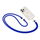Rrip crossbody për telefon Tech-Protect C7S Rope, i rregullueshëm, blu kobalt me të artë