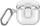 Mbrojtëse Uniq Glase Pro për AirPods 4, TPU, transparente