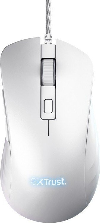 Maus gaming Trust GXT924W YBAR Plus, 25000 DPI, RGB, i bardhë
