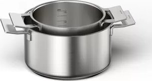 Set enësh gatimi Neff Z9404SE0, 4 pjesë, për soba me induksion, inoks argjendtë