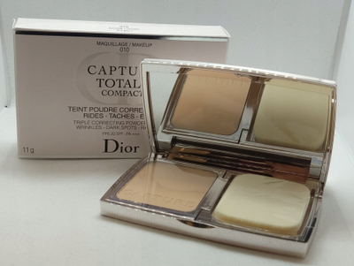 Pudër kompakte Dior Capture Totale Compact Foundation, mbulim i plotë, dukje natyrale