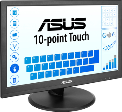 Monitor me prekje ASUS VT169HE, 15.6", Full HD, i zi