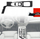 Folje interjeri GrizzProtector për Volvo XC90 D5 Drive Mode 2020 2021, karbon glossy, për konsol qendror, e zezë