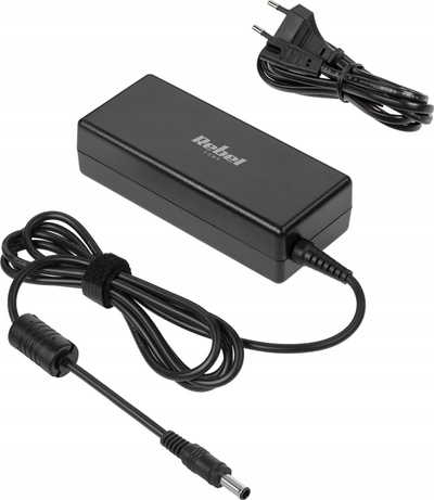Karikues laptopi Rebel për Samsung, 90W, 19V 4.74A, i zi