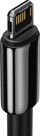 Kabllo USB Baseus CALWJ-01, USB A me Lightning, 1 m, e zezë