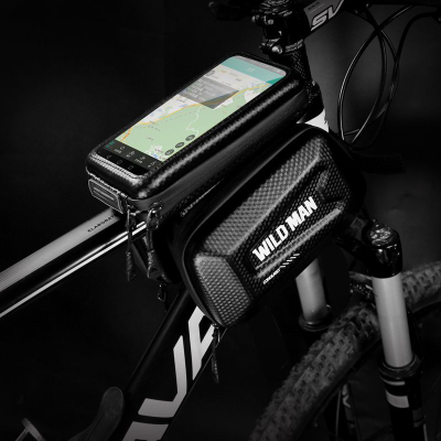 WildMan HardPouch XL Велосипедска Торба, Црна