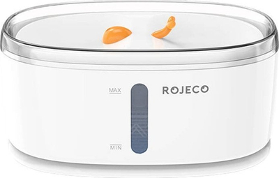 Burim uji inteligjent Rojeco Wireless 2.5L, për qen dhe mace, i bardhë