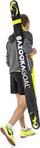 Portë futbolli BazookaGoal 150x90 cm, e palosshme, e zezë