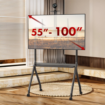 Сталак за телевизор Maclean MC-114 B, 55-100", VESA 900x600, црн