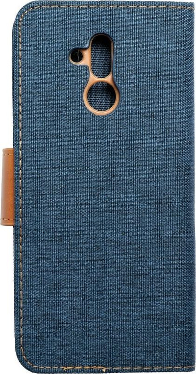 Kapak telefoni Fancy për Huawei Mate 20 Lite, tip libër, me magnet, blu navy