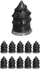 Set vida për riparu gomash universal, madhësia L, 10 copë, 6.8 x 12.7 mm, ngjyrë e zezë