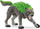 Figurë lodër Schleich Eldrador Granite Wolf 70153, për kalamaj 7+, gri me jeshile