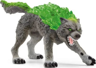 Figurë lodër Schleich Eldrador Granite Wolf 70153, për kalamaj 7+, gri me jeshile