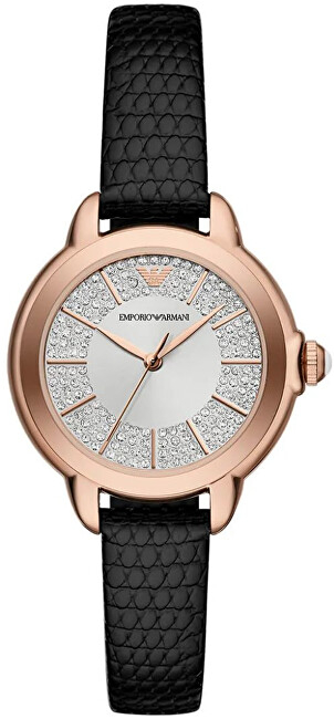 Orë për goca Emporio Armani Mia AR11631, e zezë