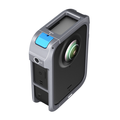 Mbajtës magnetik Telesin Dual Claw për DJI Osmo 360, me kornizë mbrojtëse, i zi