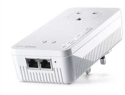 Adapter powerline Devolo Magic 2, 2400 Mbit/s, Wi-Fi, set me 2 copë, i bardhë