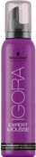 Shkumë ngjyrosëse Schwarzkopf Professional Igora Expert Mousse 3-0, Dark Brown, 100 ml