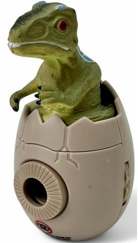 Lodër projektor dinosauri në vezë, projektor drite, plastikë, bezhë