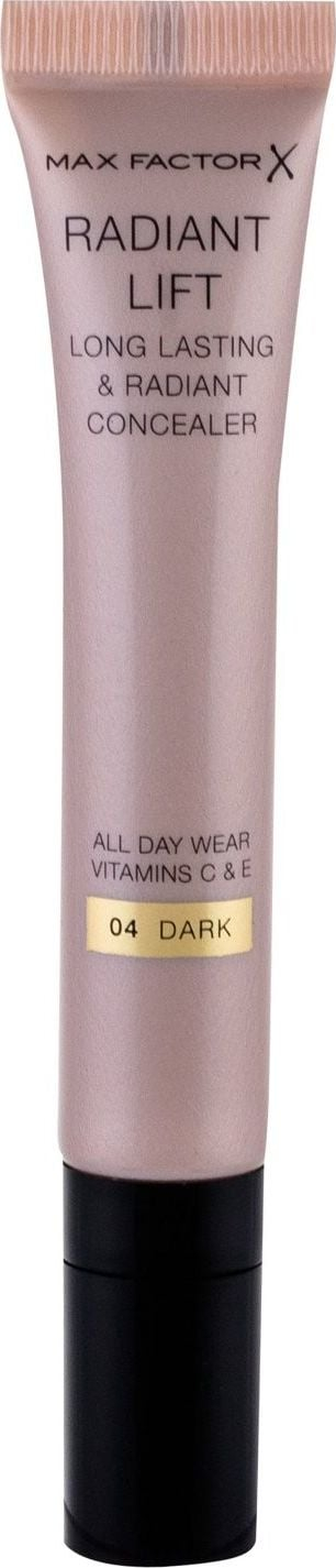 Korrektor Max Factor Radiant Lift Long Lasting Brightening Concealer 04 Dark, mban gjatë, për lëkurë të errët