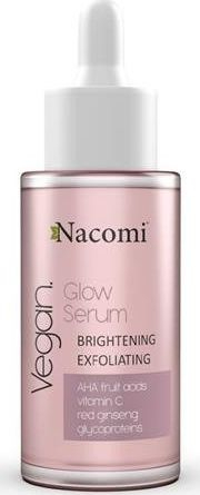 Serum ndriçues dhe eksfoliues Nacomi Glow, 40 ml