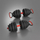 Set peshash HMS SGN140 6 në 1, 40kg, barbell, hantela, kettlebell, e zezë
