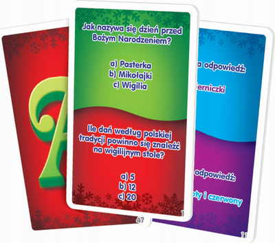 Loje tavoline Alexander ALEX Christmas Quiz, kuiz Krishtlindjesh për gjithë familjen