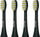 Brushë zëvendësuese 4Swiss Daily Clean, zezë, 4 copë
