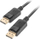Kabllo Lanberg DisplayPort – DisplayPort, 1.8m, e zezë
