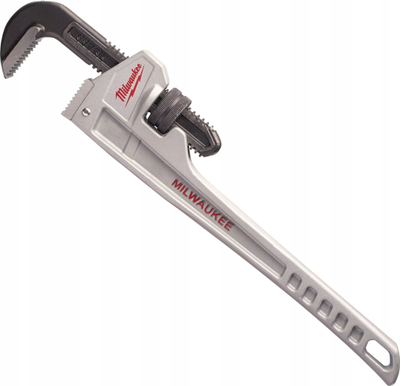 Çelës tubash Milwaukee Pipe Wrench, 10", alumin, gri