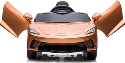 Makinë elektrike për kalamaj McLaren GT, 12V, me pult, ngjyrë e artë metalike