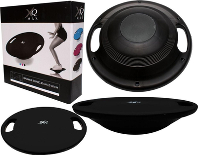 Platformë balancimi XQMax Balance Trainer, 40cm, PVC, e zezë