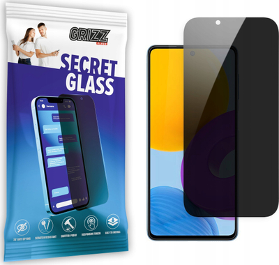 Xham mbrojtës GrizzGlass Matte SecretGlass për Samsung Galaxy M52, efekt privatësie, oleofobik, transparent