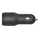 Karikues për veturë Belkin Boost Charge Dual USB-A 24W + kabllo USB-A - USB-C, i zi