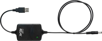 Furnizues energjie për kamera Tether Tools Case Relay CRUPS110, UPS 1200mAh, hyrje USB 5V, i zi