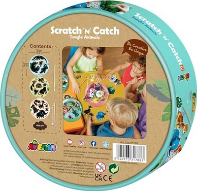 Loja e peshkimit Make My Own Fishing Game Jungle Animal, me magnet, për kalamaj 3+